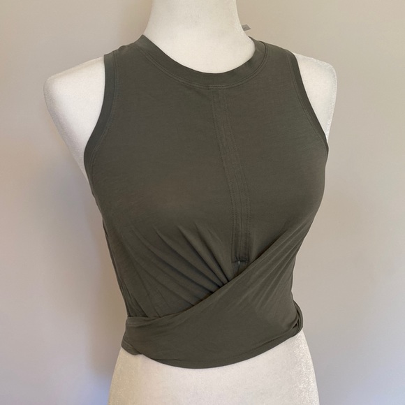 lululemon athletica Tops - Lululemon wrap tank top size 2